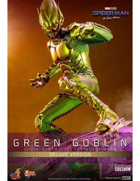 es::Spider-Man: No Way Home Figura Movie Masterpiece 1/6 Green Goblin Deluxe version 30 cm