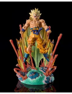 es::Dragon Ball Z Estatua PVC FiguartsZERO Extra Battle Super Saiyan Son Goku -Are You Talking About Krillin?!!!!!- 27 cm