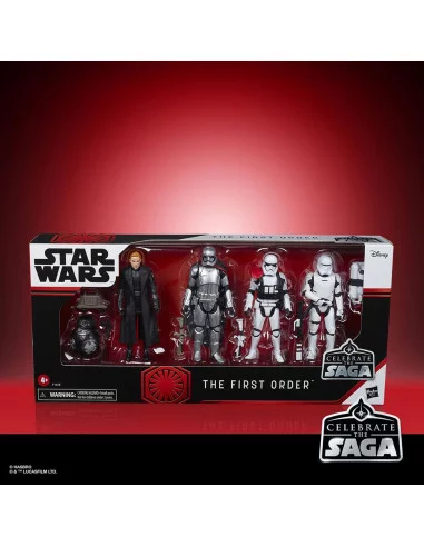 es::Star Wars Celebrate the Saga Pack de 5 Figuras The First Order 10 cm