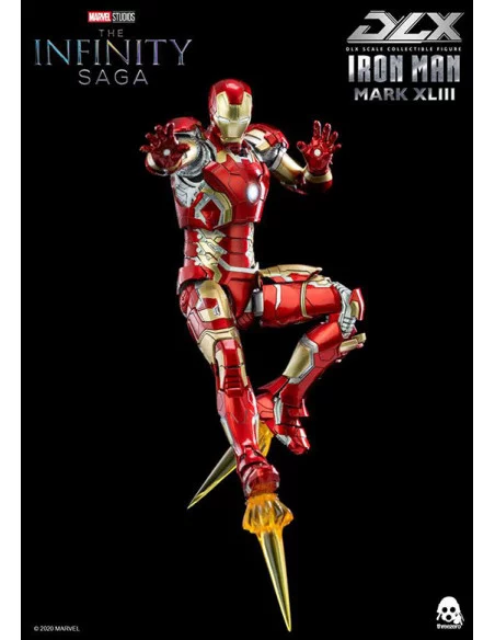 es::Infinity Saga Figura 1/12 DLX Iron Man Mark 43 16 cm