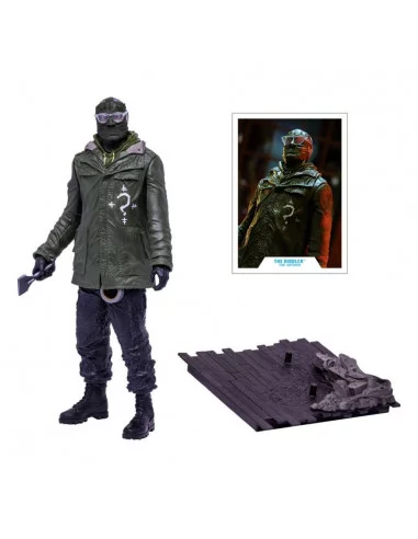 es::The Batman Movie Estatua Posada The Riddler 30 cm