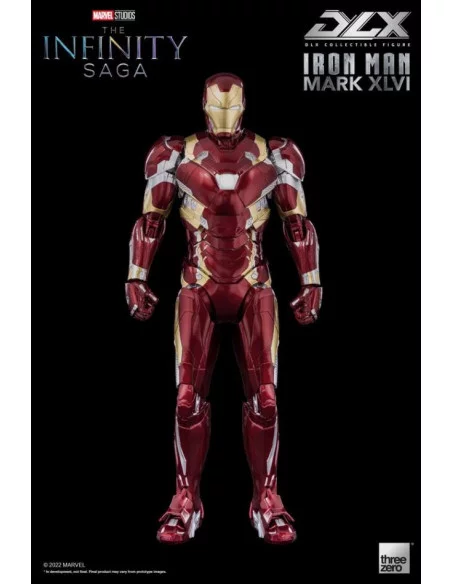 es::Infinity Saga Figura 1/12 DLX Iron Man Mark 46 17 cm