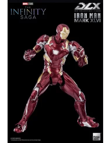 es::Infinity Saga Figura 1/12 DLX Iron Man Mark 46 17 cm