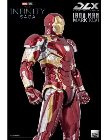 es::Infinity Saga Figura 1/12 DLX Iron Man Mark 46 17 cm