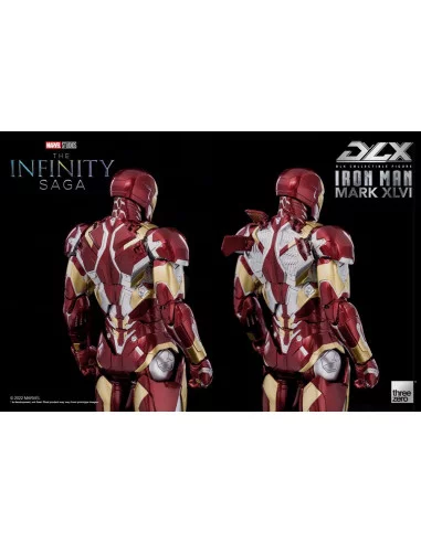 es::Infinity Saga Figura 1/12 DLX Iron Man Mark 46 17 cm