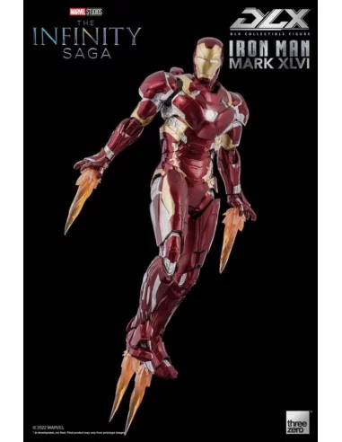 es::Infinity Saga Figura 1/12 DLX Iron Man Mark 46 17 cm