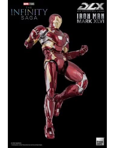 es::Infinity Saga Figura 1/12 DLX Iron Man Mark 46 17 cm