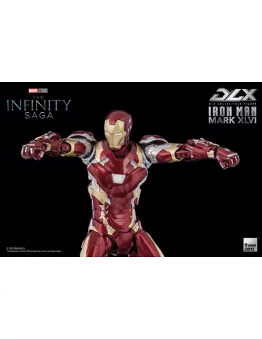es::Infinity Saga Figura 1/12 DLX Iron Man Mark 46 17 cm
