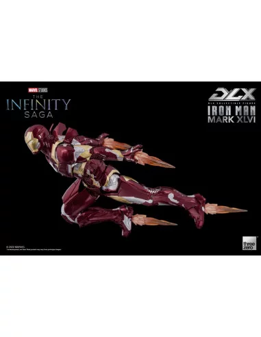 es::Infinity Saga Figura 1/12 DLX Iron Man Mark 46 17 cm