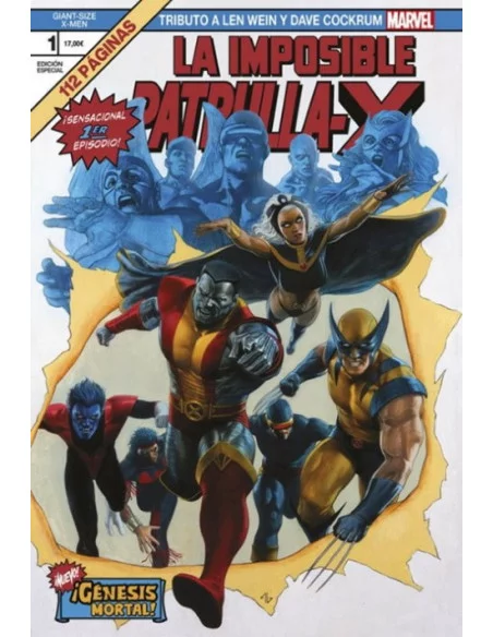 es::Giant Size X-Men: Tributo a Len Wein y Dave Cockrum. ¡Génesis mortal!