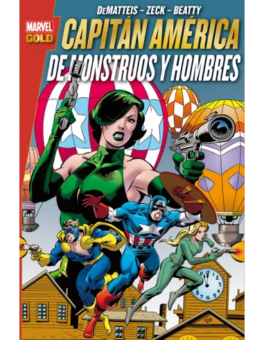 es::Capitán America: De monstruos y hombres Cómic Marvel Gold