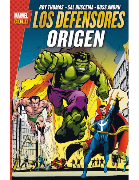 es::Los Defensores: Origen Cómic Marvel Gold