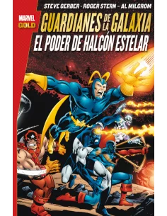 es::Guardianes de la Galaxia: El Poder de Halcón Estelar Cómic Marvel Gold