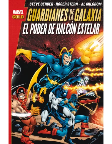 es::Guardianes de la Galaxia: El Poder de Halcón Estelar Cómic Marvel Gold
