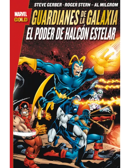 es::Guardianes de la Galaxia: El Poder de Halcón Estelar Cómic Marvel Gold