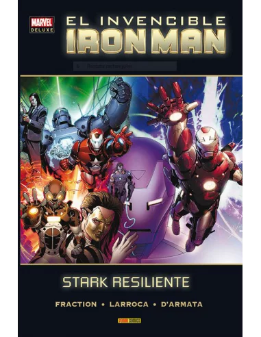 es::El Invencible Iron Man 04: Stark Resiliente - Cómic Marvel Deluxe