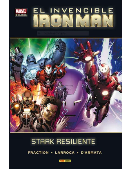 es::El Invencible Iron Man 04: Stark Resiliente - Cómic Marvel Deluxe