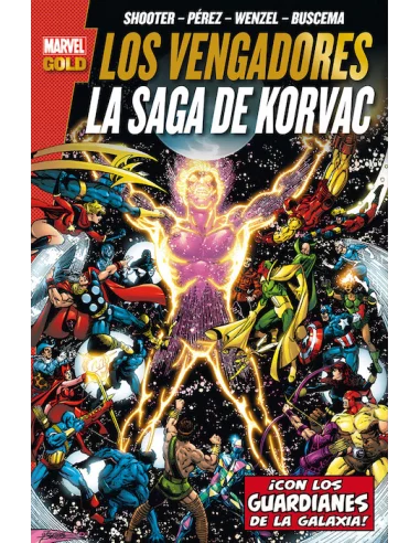 es::Los Vengadores: La saga de Korvac - Edición definitiva Cómic Marvel Gold