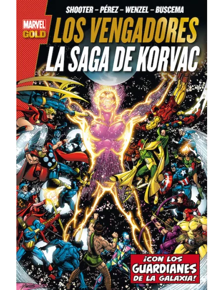 es::Los Vengadores: La saga de Korvac - Edición definitiva Cómic Marvel Gold