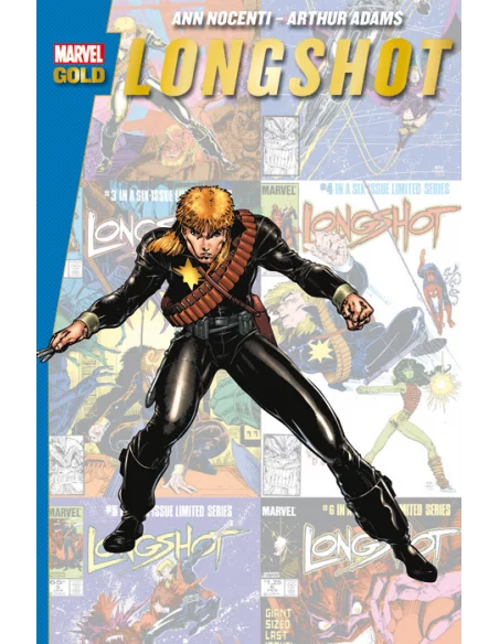 es::Longshot Cómic Marvel Gold