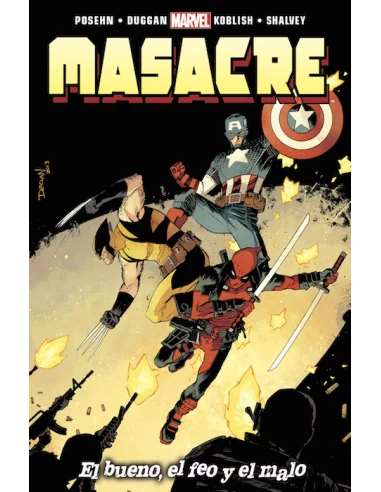 es::Masacre v2, 17: El bueno, el feo y el malo Cómic Héroes Marvel