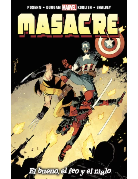 es::Masacre v2, 17: El bueno, el feo y el malo Cómic Héroes Marvel