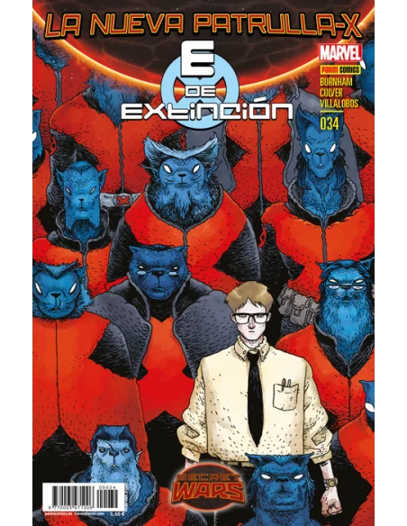 es::La Nueva Patrulla-X 34. E de Extinción - Secret Wars