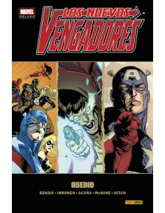 es::Los Nuevos Vengadores 13: Asedio - Cómic Marvel Deluxe