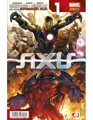 es::Vengadores y Patrulla-X: Axis 01. Supremacía roja