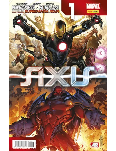 es::Vengadores y Patrulla-X: Axis 01. Supremacía roja