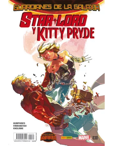es::Guardianes de la Galaxia v2, 30. StarLord And Kitty Pryde. Secret Wars