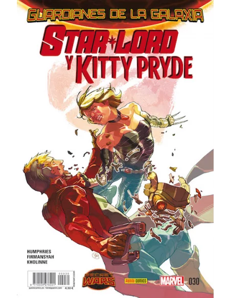 es::Guardianes de la Galaxia v2, 30. StarLord And Kitty Pryde. Secret Wars