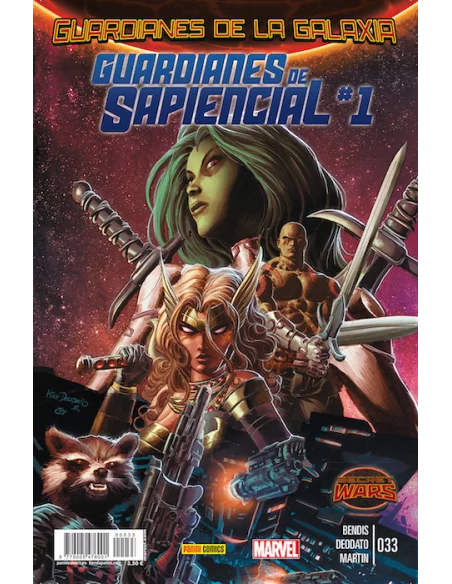 es::Guardianes de la Galaxia v2, 33. Guardianes de Sapiencial - Secret Wars
