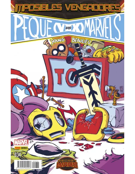 es::Imposibles Vengadores 34. Peque Marvel. VvsX - Secret Wars
