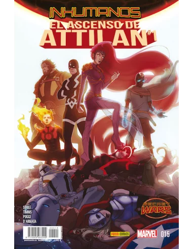 es::Inhumanos 15. El ascenso de Attilan 1 - Secret Wars