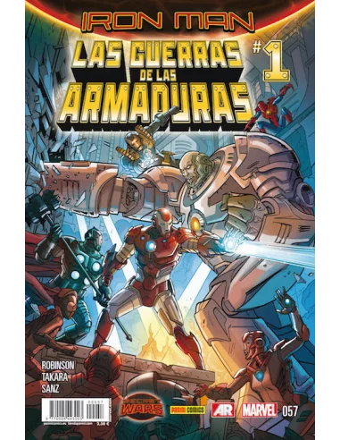 es::Iron Man 57. Las Guerras de las Armaduras 1 - Secret Wars