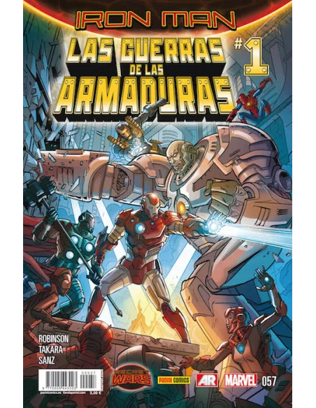 es::Iron Man 57. Las Guerras de las Armaduras 1 - Secret Wars