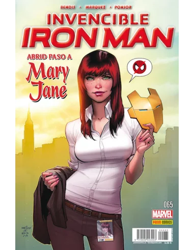 es::Invencible Iron Man 65. Abrid paso a Mary Jane