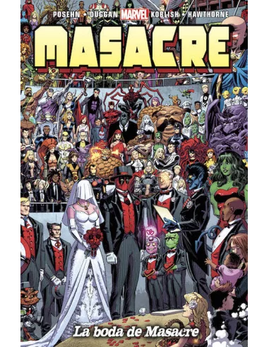 es::Masacre v2, 18: La boda de Masacre Cómic Héroes Marvel