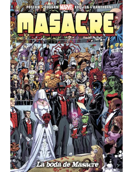 es::Masacre v2, 18: La boda de Masacre Cómic Héroes Marvel