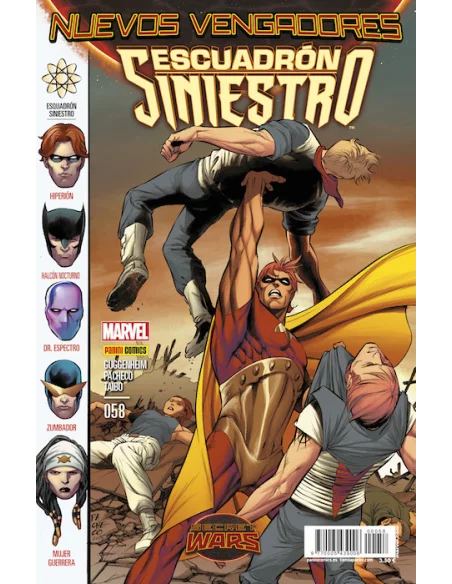es::Los Nuevos Vengadores v2, 58. Escuadrón Siniestro - Secret Wars