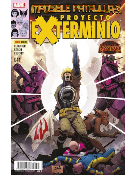 es::La Imposible Patrulla-X 41. Proyecto Exterminio