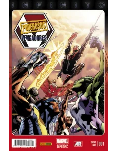 es::Poderosos Vengadores 01: Infinito Portada Alternativa
