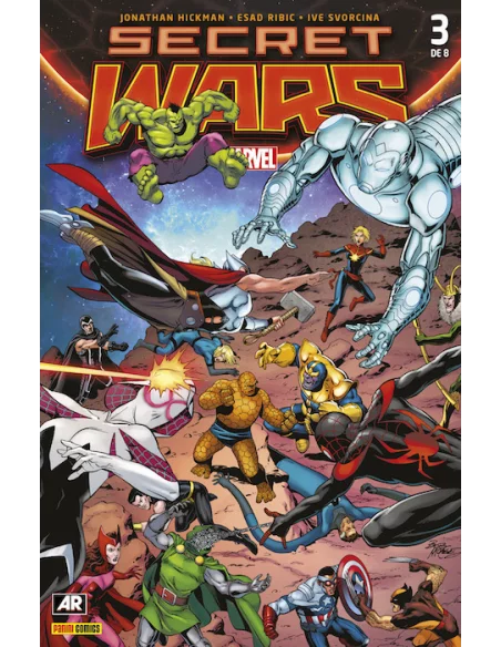 es::Secret Wars 03 Portada alternativa