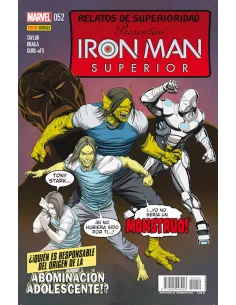 es::Iron Man Superior 52. ¿¡Quién es responsable del origen de la Abominación Adolescente!?