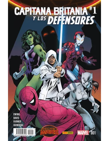 es::Secret Wars: Capitana Britania y los Defensores 01