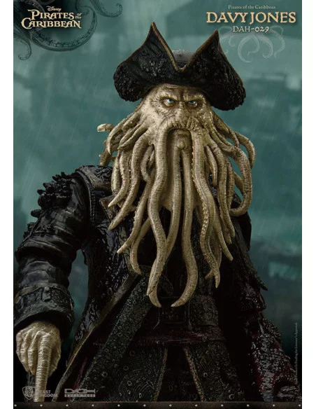 es::Piratas del Caribe Figura Dynamic 8ction Heroes 1/9 Davy Jones 20 cm