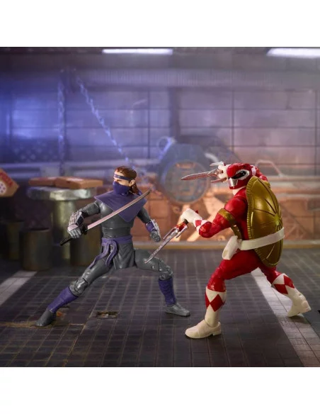 es::Power Rangers x TMNT Lightning Collection Figuras 2022 Foot Soldier Tommy & Morphed Raphael