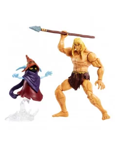 es::Masters of the Universe: Revelation Masterverse Figuras 2022 Deluxe Savage He-Man & Orko 18 cm 2