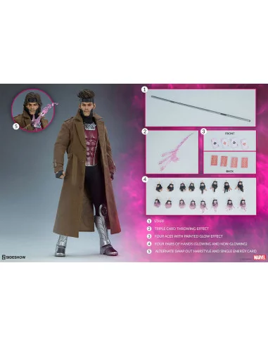 es::X-Men Figura 1/6 Gambit Deluxe 30 cm